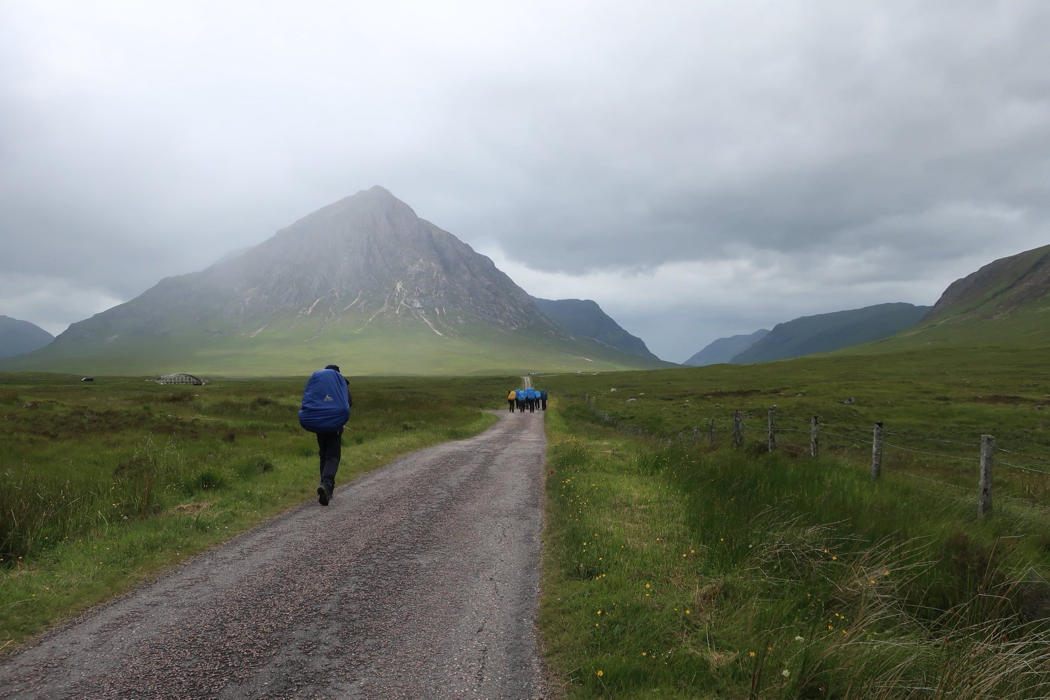 Wandergruppe Fahrt Schottland